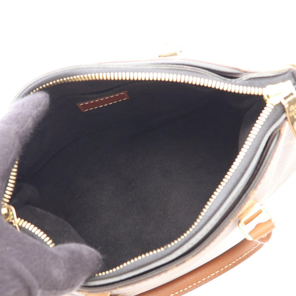 Louis Vuitton Handbag Pallas BB Monogram Noir 2-Way Canvas Leather — view 3