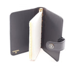 Chanel Notebook Cover Coco Button Agenda Black Leather — view 3