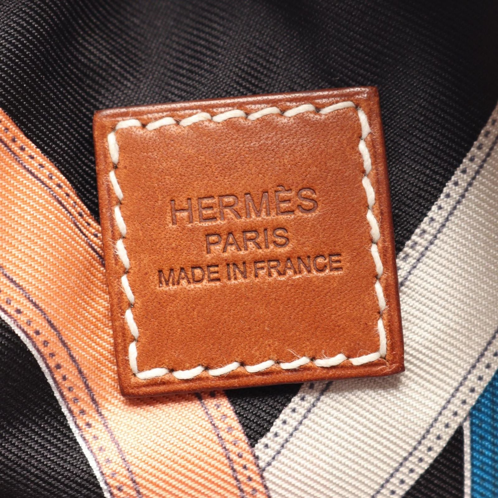 Hermes Backpack Air Silk Cavalcadur Black Multi — view 4