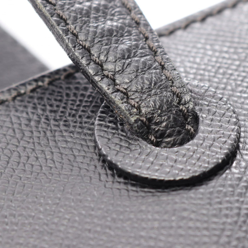 Chanel Tote Logo Black Caviar Leather Shoulder — view 8