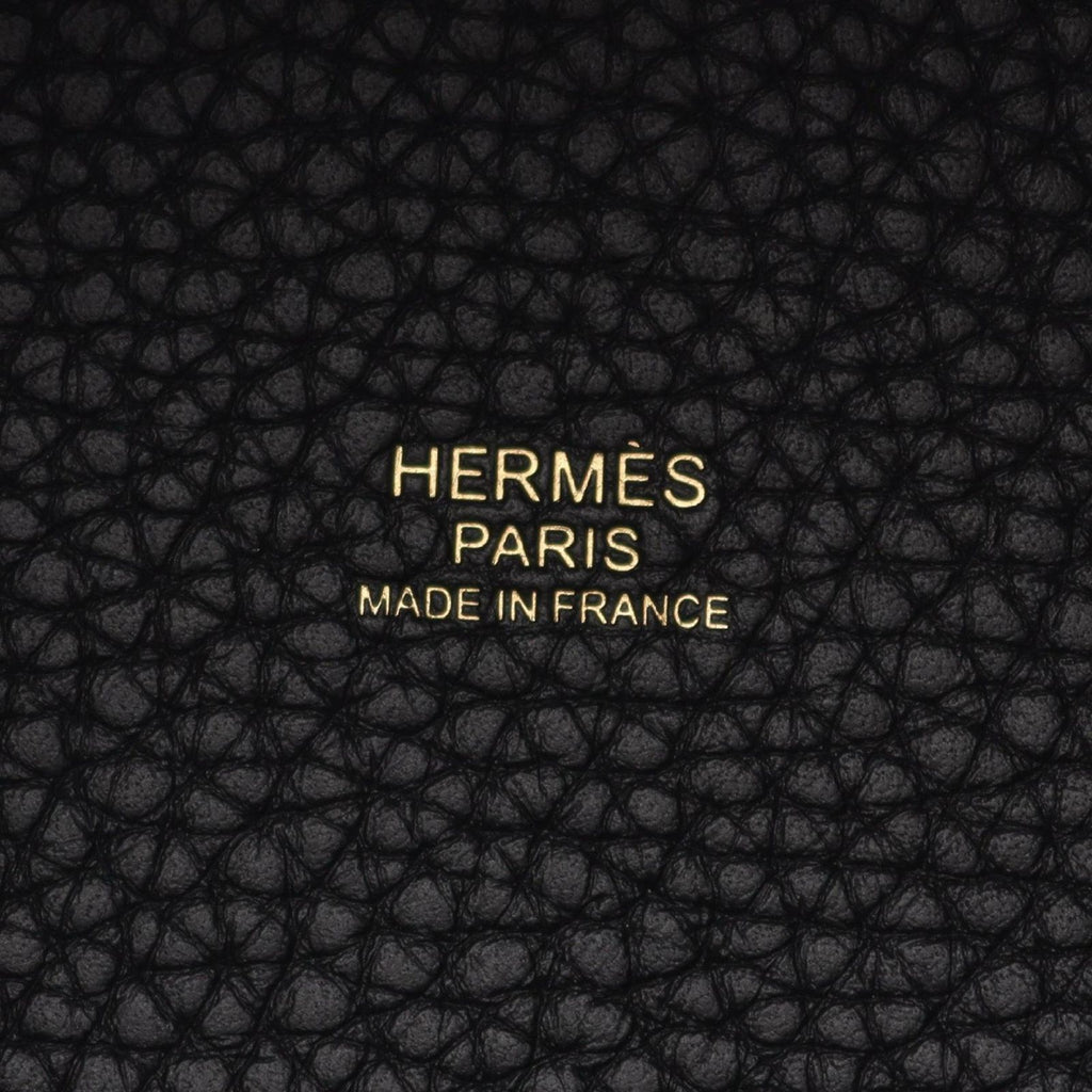 Hermes Handbag Picotin Lock PM Black Leather — view 4