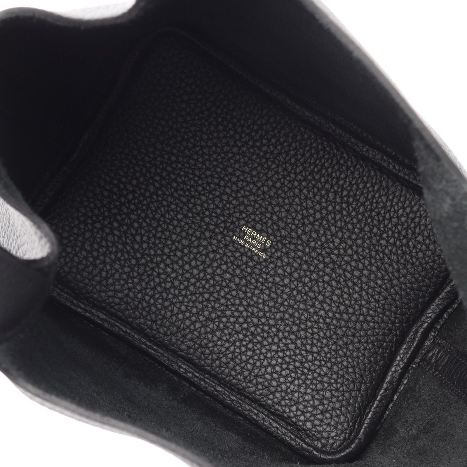 Hermes Handbag Picotin Lock PM Black Leather — view 3