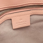 Gucci Shoulder Bag GG Marmont Pink Leather Chain — view 4