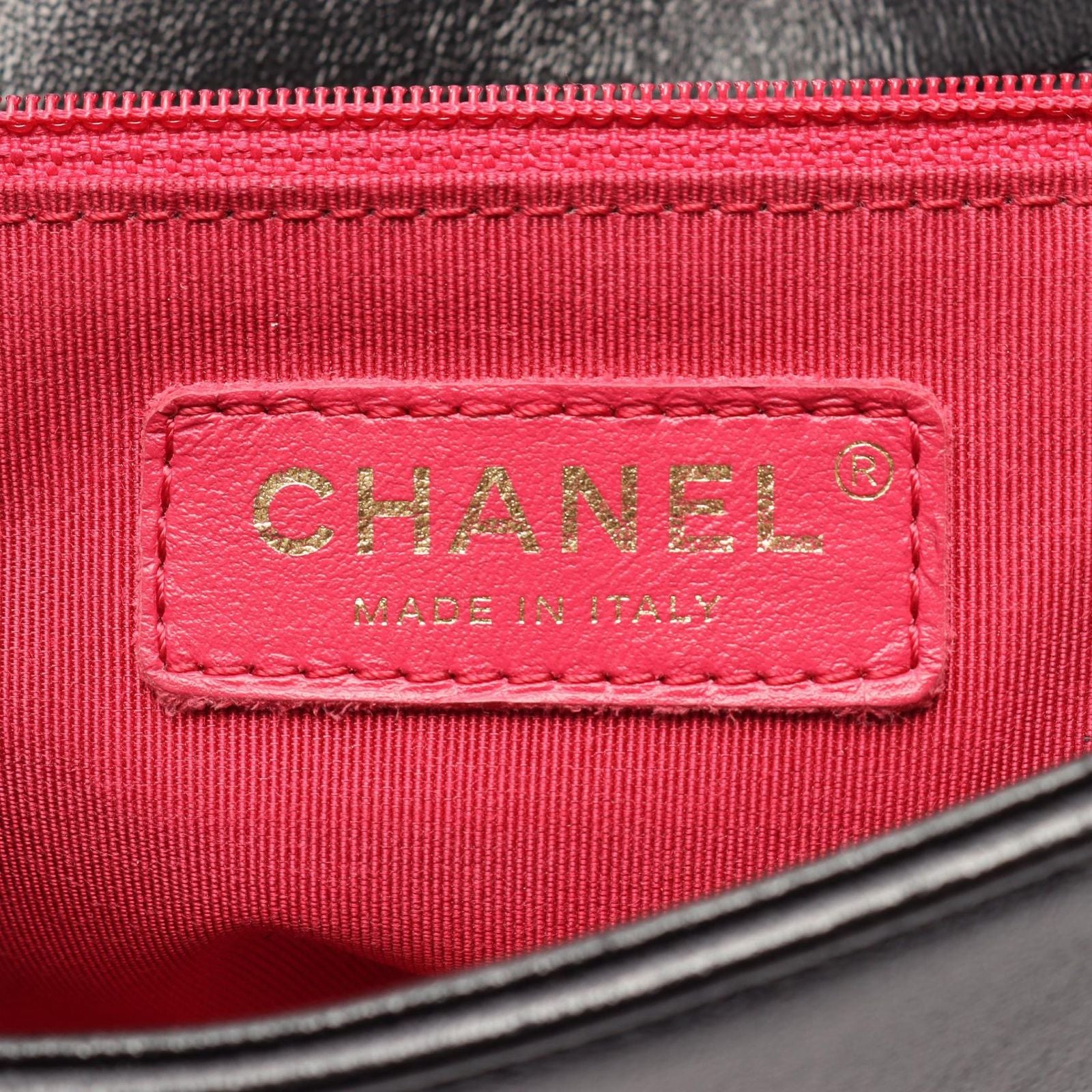 Chanel Shoulder Bag Quilted 2-Way Black Leather Full Flap Chain — view 4