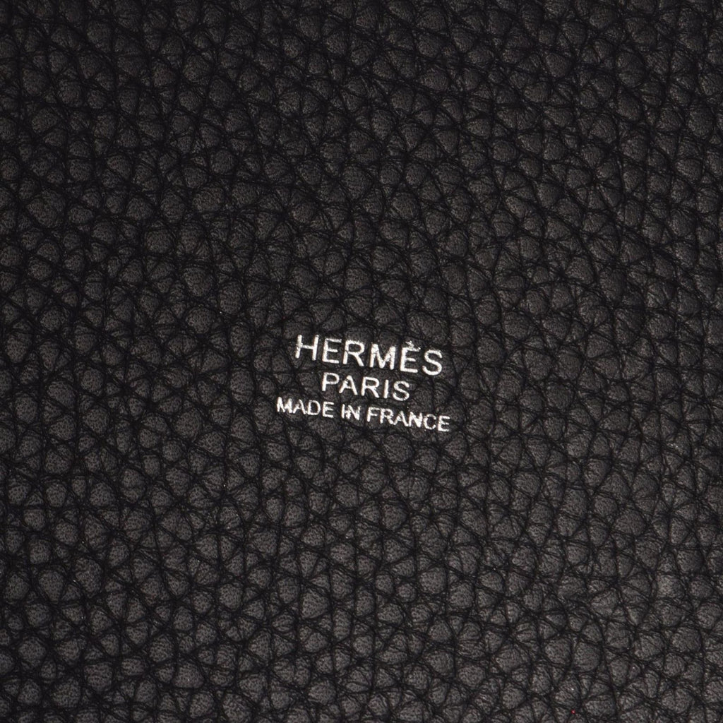 Hermes Handbag Picotin Lock MM Black Leather — view 4