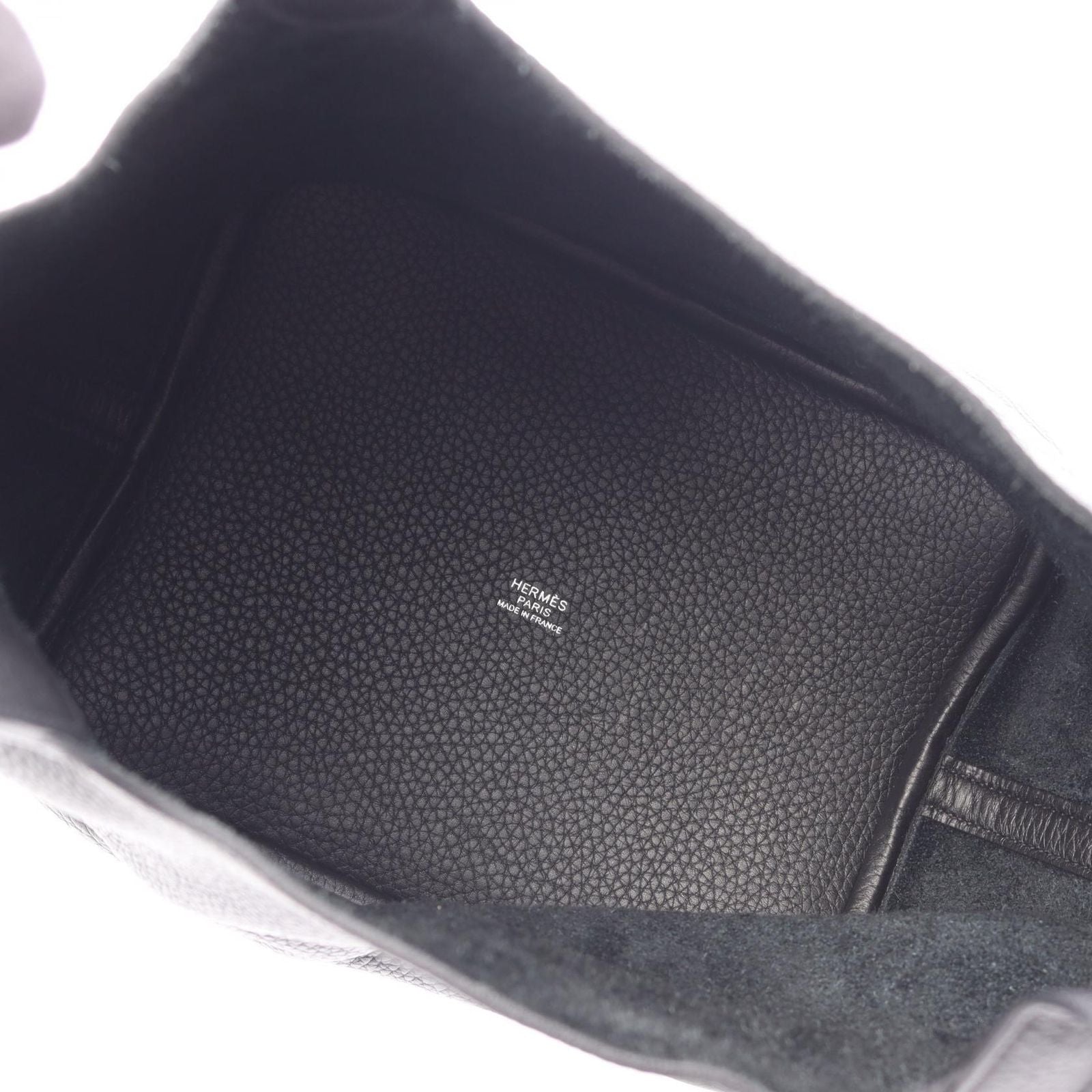 Hermes Handbag Picotin Lock MM Black Leather — view 3