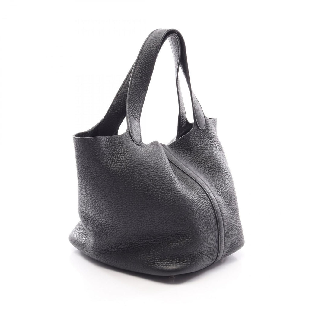 Hermes Handbag Picotin Lock MM Black Leather — view 2