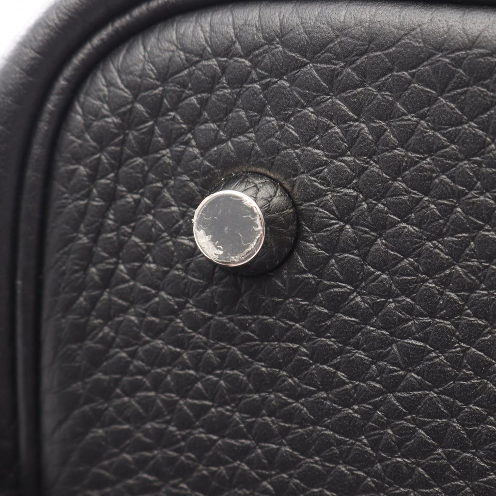 Hermes Handbag Picotin Lock MM Black Leather — view 7