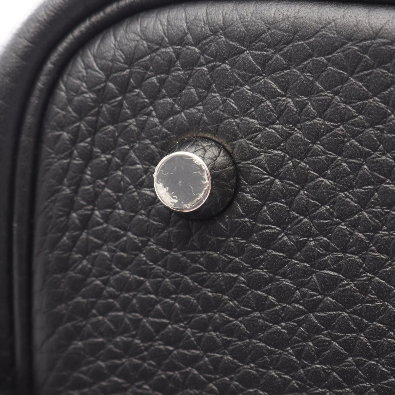 Hermes Handbag Picotin Lock MM Black Leather — view 7