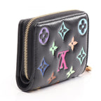 Louis Vuitton Bifold Wallet LV TM Portefeuille Lou Noir Multicolor Leather LV — view 2
