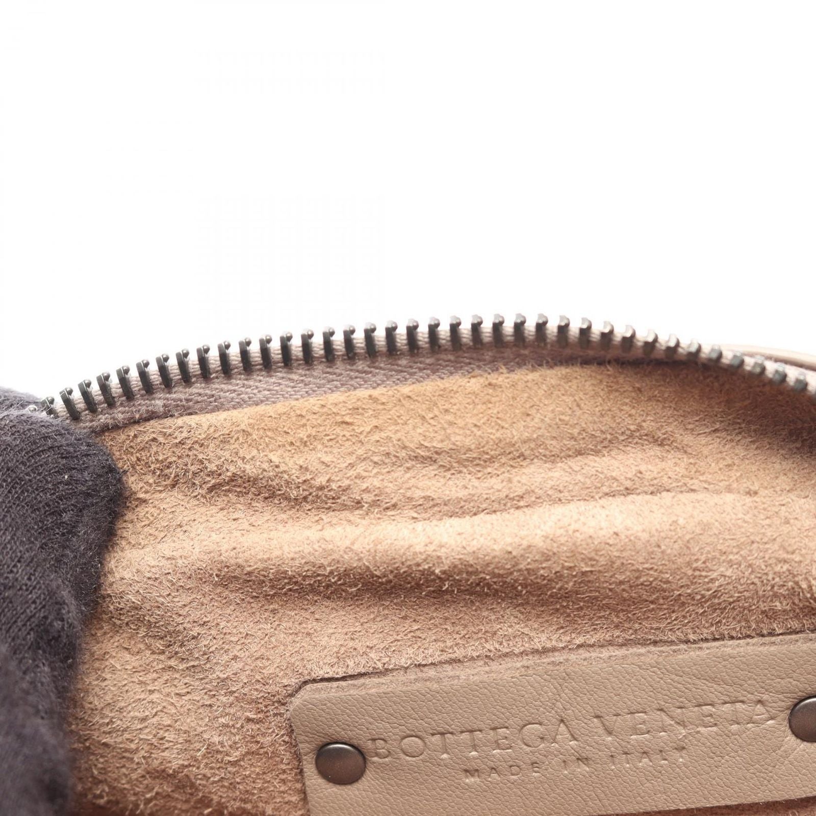 Bottega Veneta Waist Bag Intrecciato Gray Leather — view 5