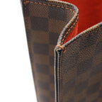 Louis Vuitton Tote Sac Plat Damier Ebene Canvas Leather — view 9