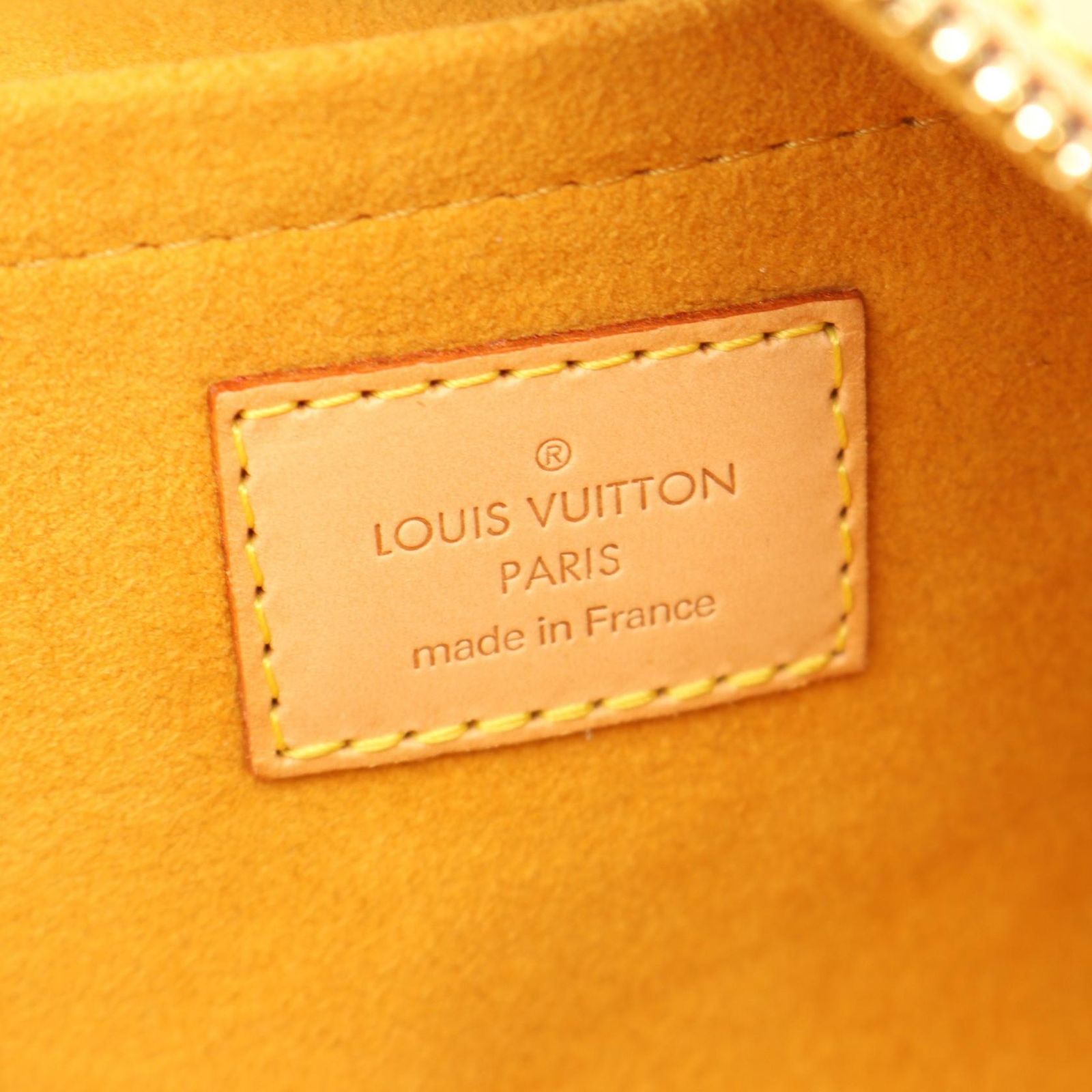 Louis Vuitton Handbag Cavalier GM 2-Way Blue Denim Leather Cabas Reyet GM — view 4