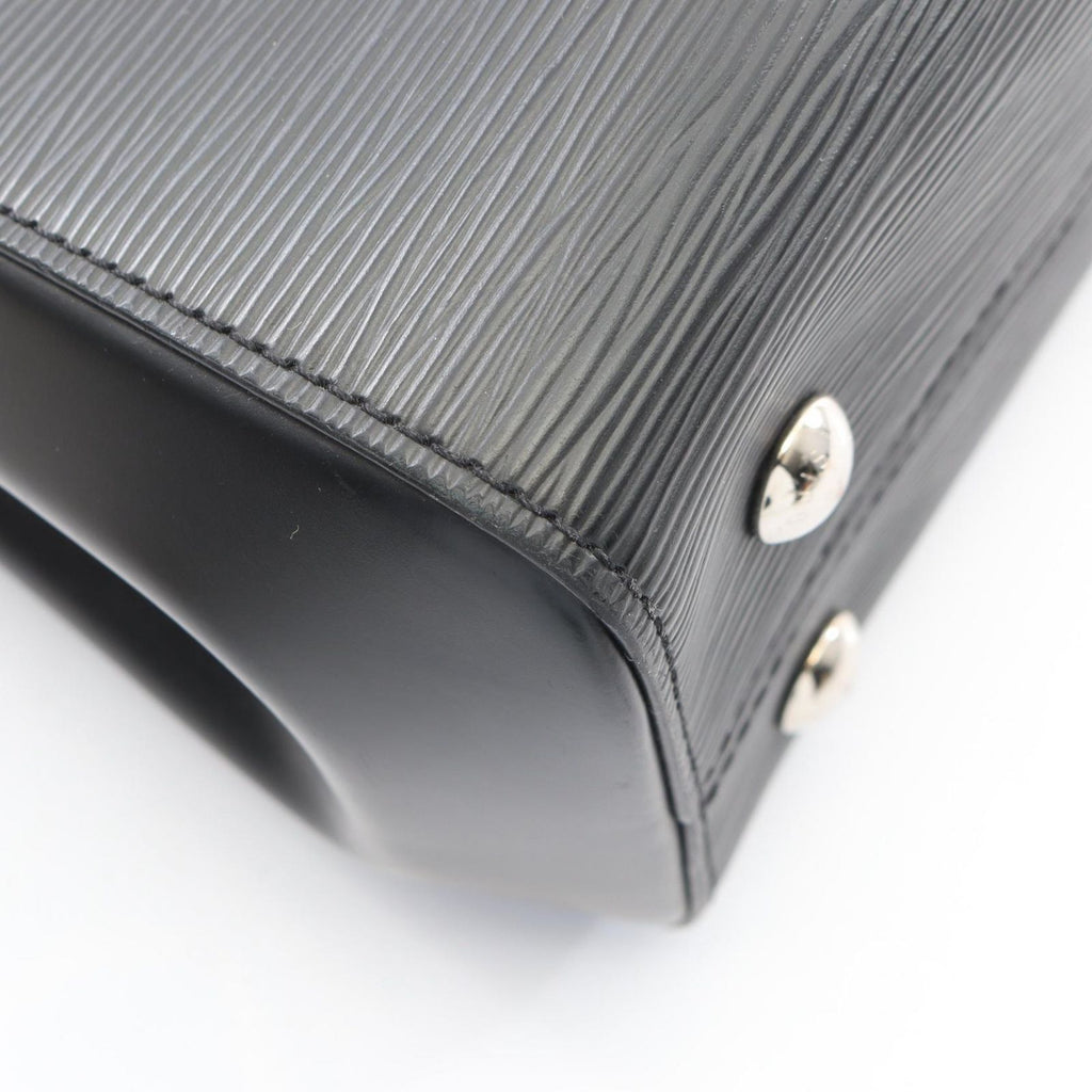 Louis Vuitton Handbag Cluny Mm Epi Noir 2-Way Leather — view 7