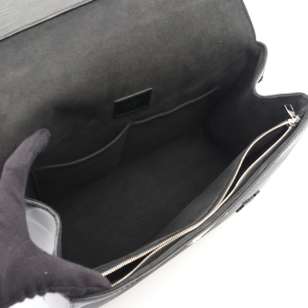 Louis Vuitton Handbag Cluny Mm Epi Noir 2-Way Leather — view 3
