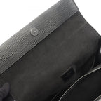 Louis Vuitton Handbag Cluny Mm Epi Noir 2-Way Leather — view 6