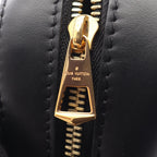 Louis Vuitton Shoulder Bag Saintonge 2-Way Noir Canvas Leather — view 8