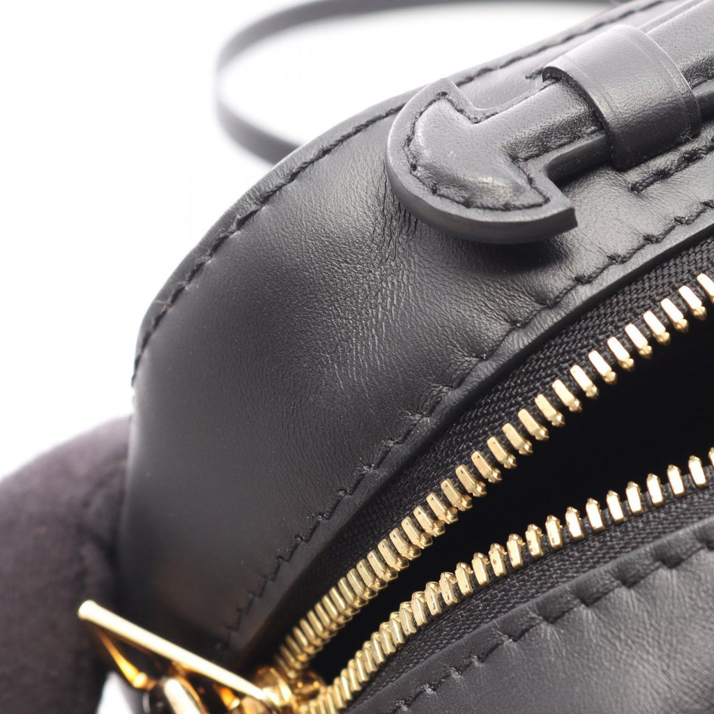 Louis Vuitton Shoulder Bag Saintonge 2-Way Noir Canvas Leather — view 7