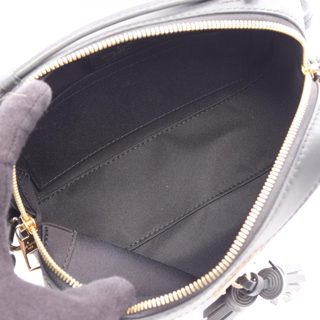 Louis Vuitton Shoulder Bag Saintonge 2-Way Noir Canvas Leather — view 3