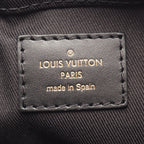 Louis Vuitton Shoulder Bag Saintonge 2-Way Noir Canvas Leather — view 4