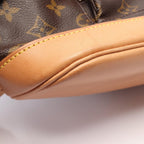 Louis Vuitton Backpack Montsouris MM Canvas Leather — view 7
