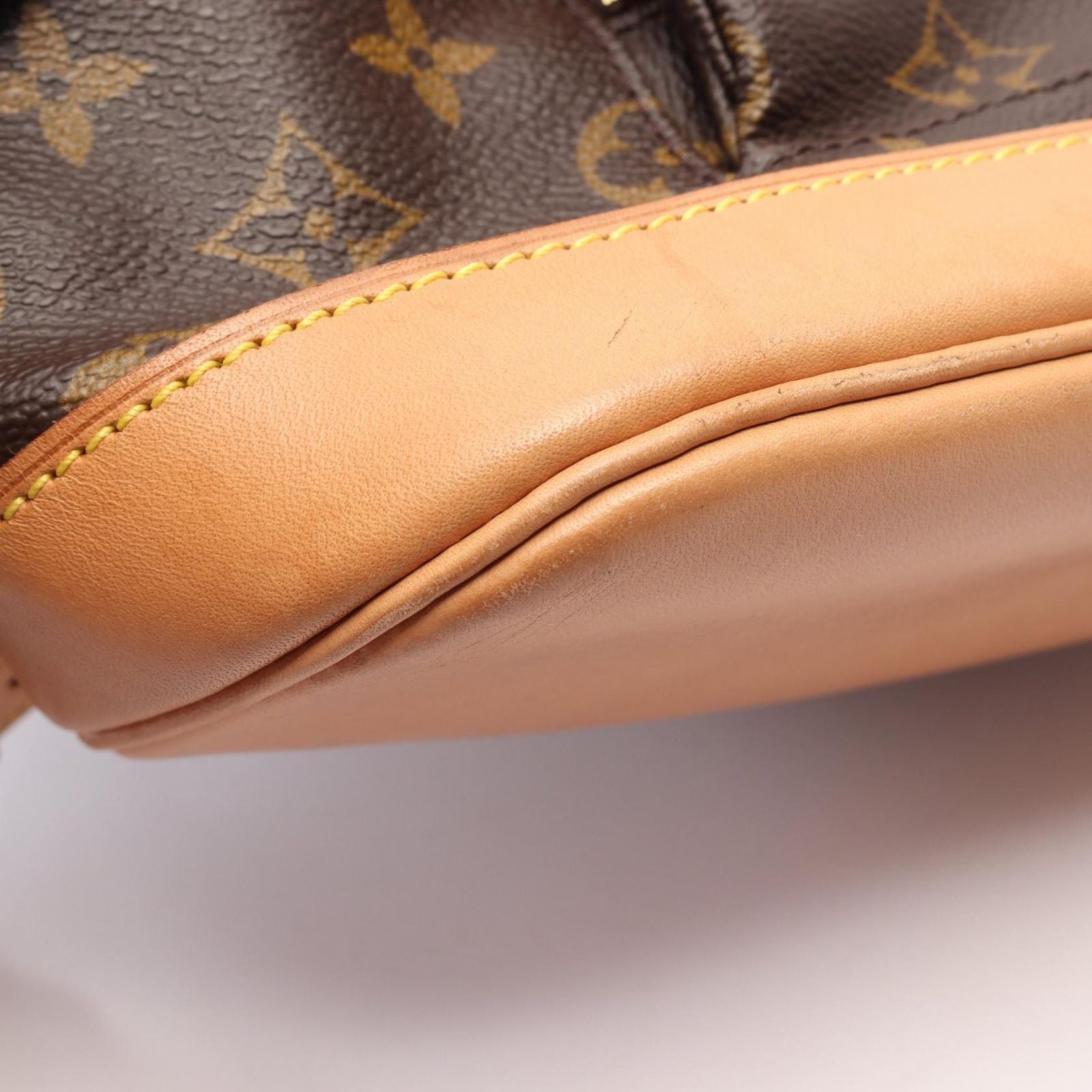 Louis Vuitton Backpack Montsouris MM Canvas Leather — view 7