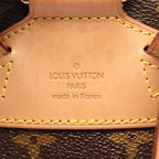 Louis Vuitton Backpack Montsouris MM Canvas Leather — view 4