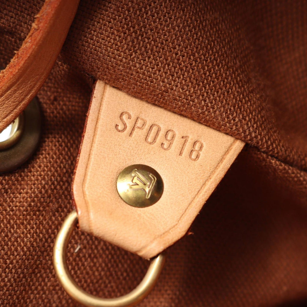 Louis Vuitton Backpack Montsouris MM Canvas Leather — view 5