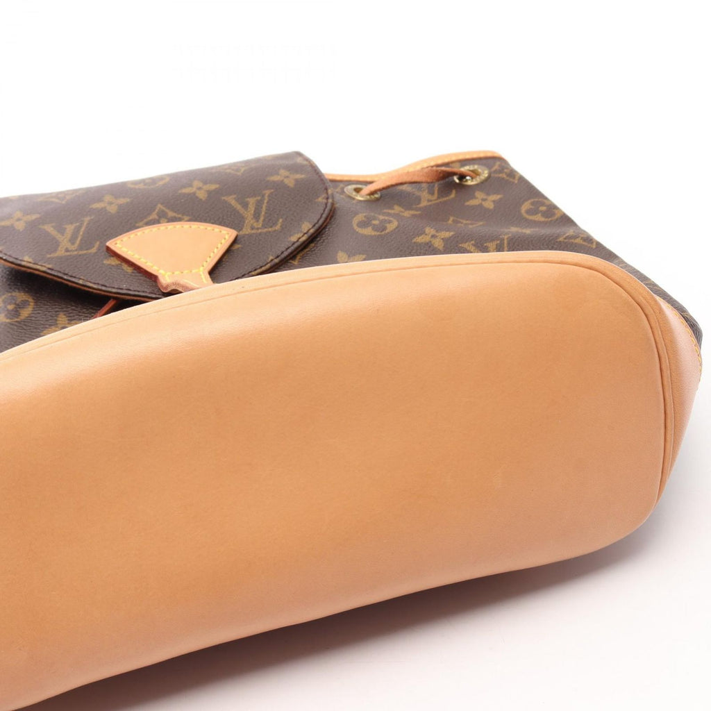 Louis Vuitton Backpack Montsouris MM Canvas Leather — view 6
