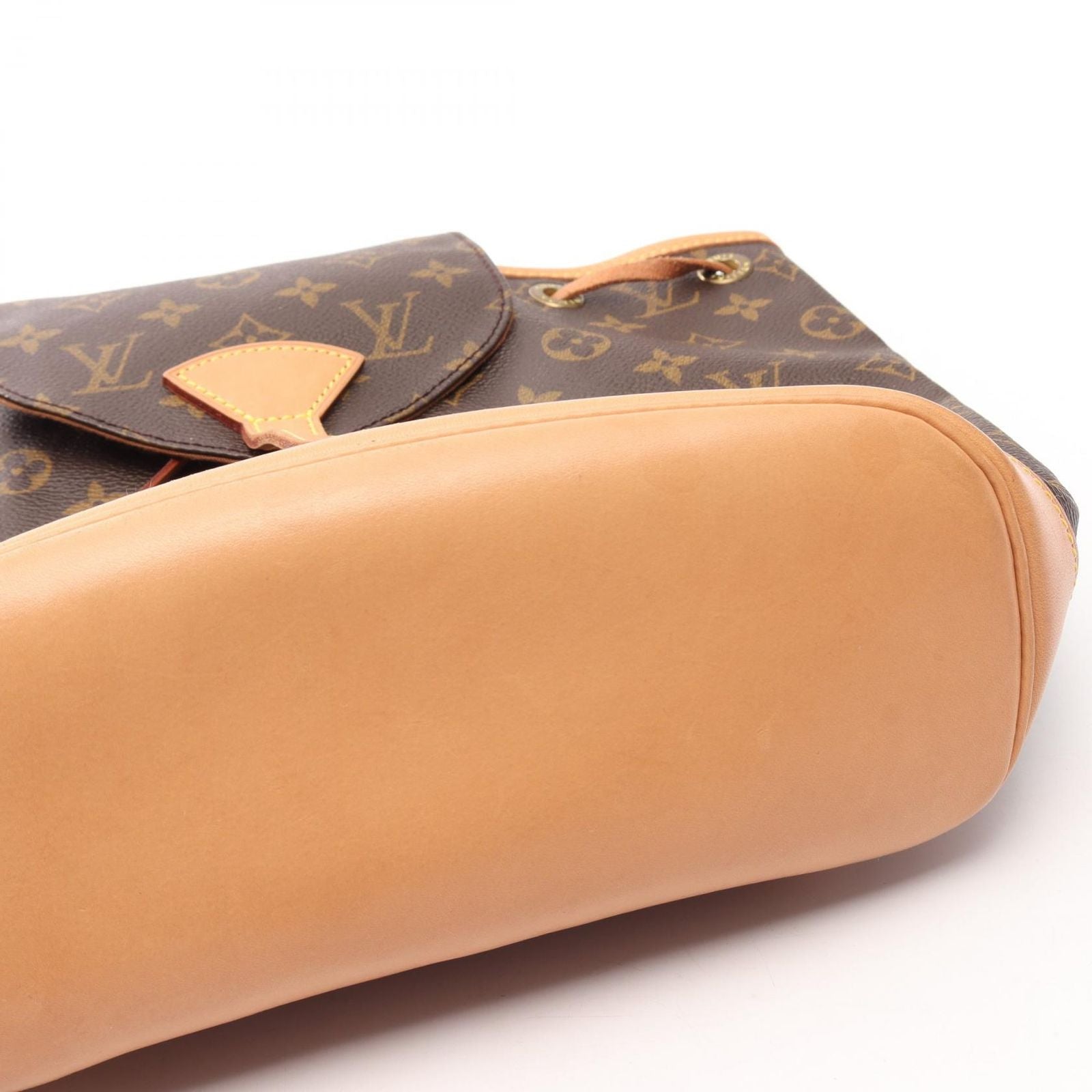 Louis Vuitton Backpack Montsouris MM Canvas Leather — view 6