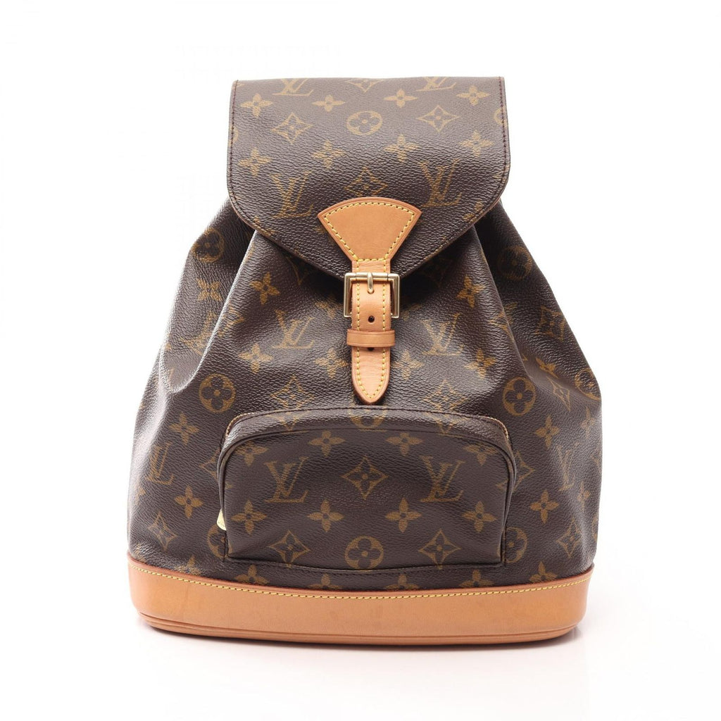 Louis Vuitton Backpack Montsouris MM Canvas Leather