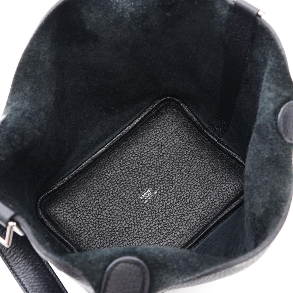 Hermes Handbag Picotin Lock PM Black Leather — view 3
