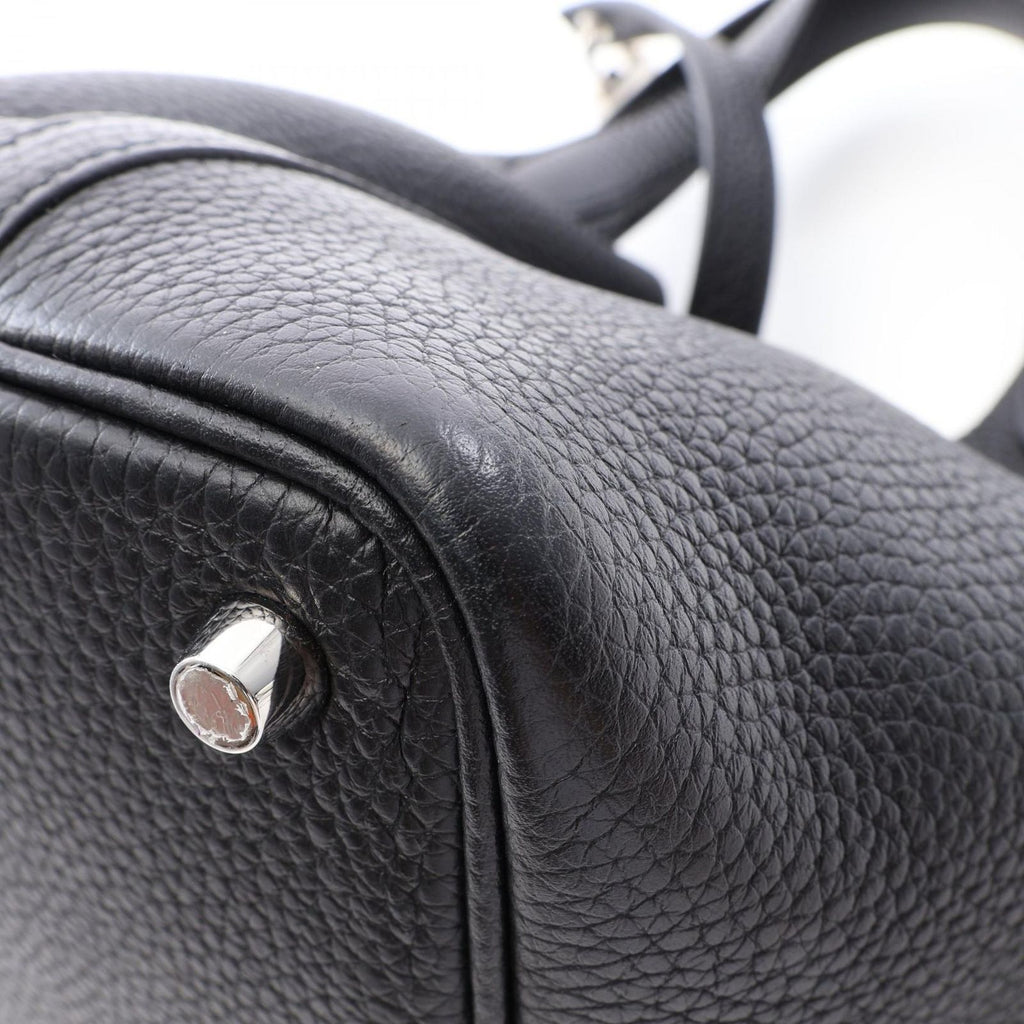 Hermes Handbag Picotin Lock PM Black Leather — view 8