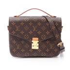 Louis Vuitton Handbag Pochette Metis MM 2-Way Canvas Leather