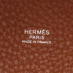 Hermes Handbag Picotin Lock MM Gold Leather — view 4