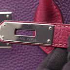 Hermes Handbag Birkin 35 Personal Order Anemone Tosca Leather — view 7