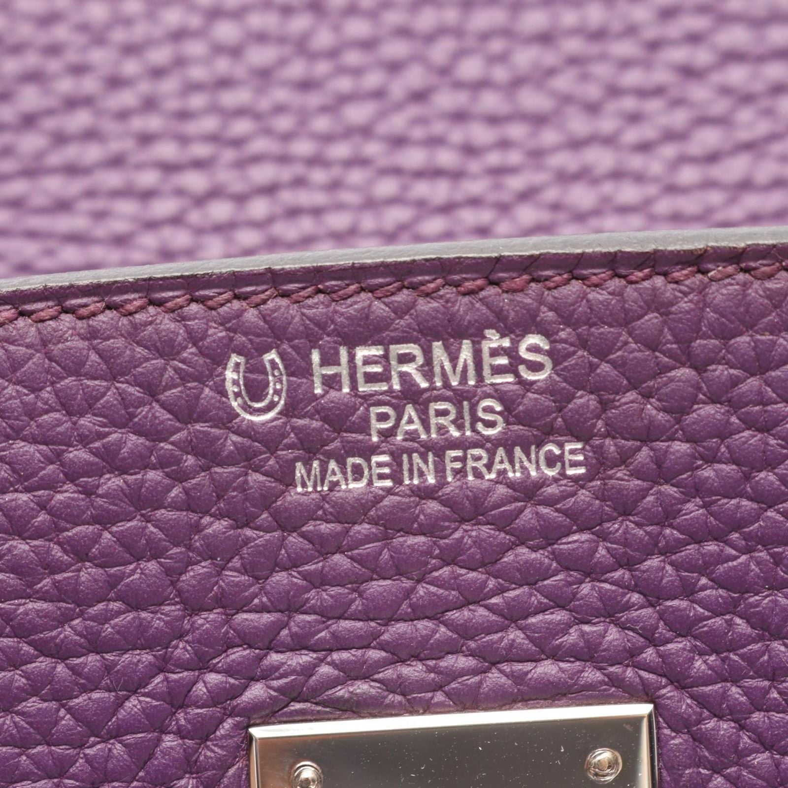 Hermes Handbag Birkin 35 Personal Order Anemone Tosca Leather — view 4