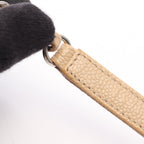 Chanel Shoulder Bag Deca Quilted Single Flap Light Beige Caviar Leather Chain — view 9