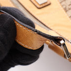 Dior Shoulder Bag Street Chic Trotter Beige Canvas Leather — view 5