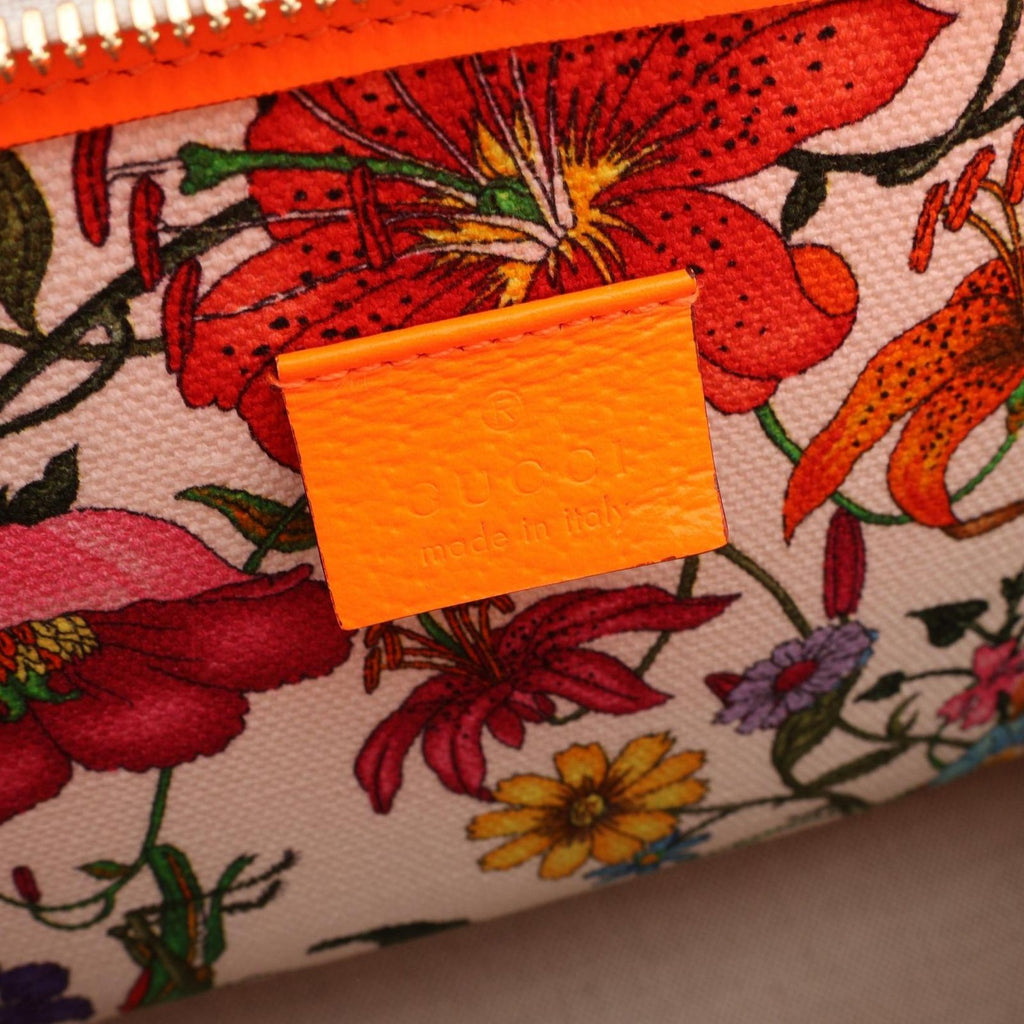 Gucci Handbag Flora Neon Color 2-Way Multi Canvas Leather — view 4