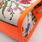 Gucci Handbag Flora Neon Color 2-Way Multi Canvas Leather — view 8