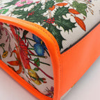 Gucci Handbag Flora Neon Color 2-Way Multi Canvas Leather — view 9