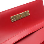 Saint Laurent Paris Shoulder Bag Manhattan Red Leather — view 9