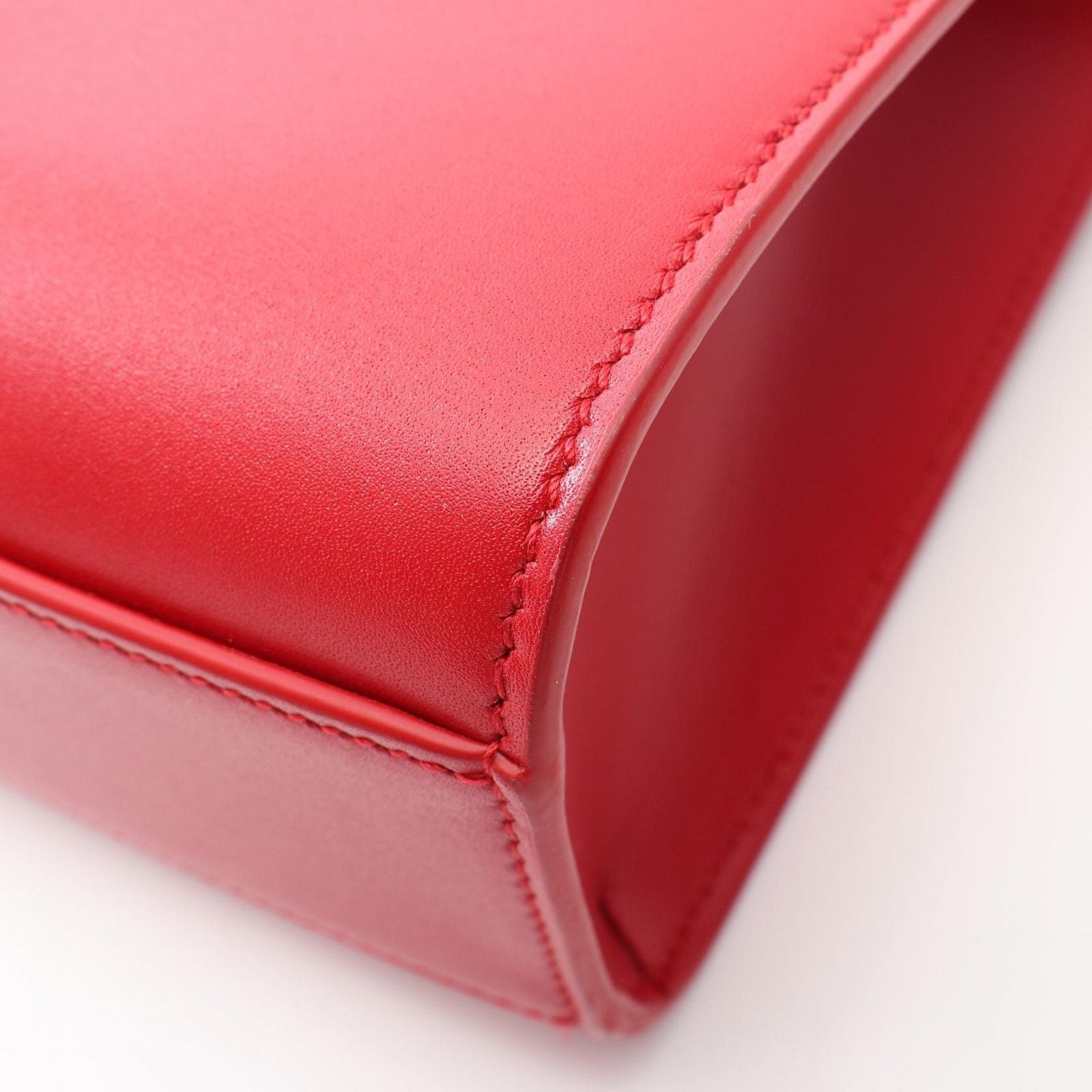 Saint Laurent Paris Shoulder Bag Manhattan Red Leather — view 6