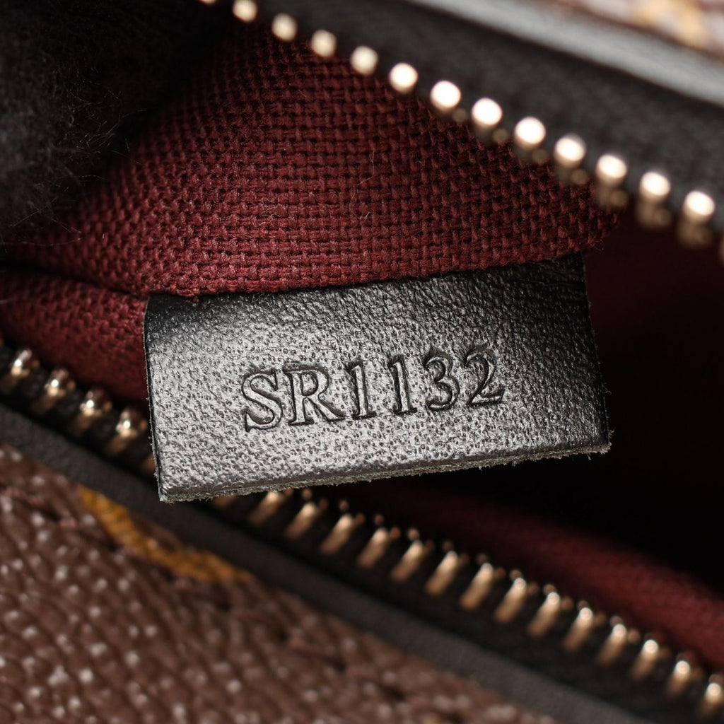 Louis Vuitton Shoulder Bag Torres PM Monogram Macassar Canvas Leather — view 5