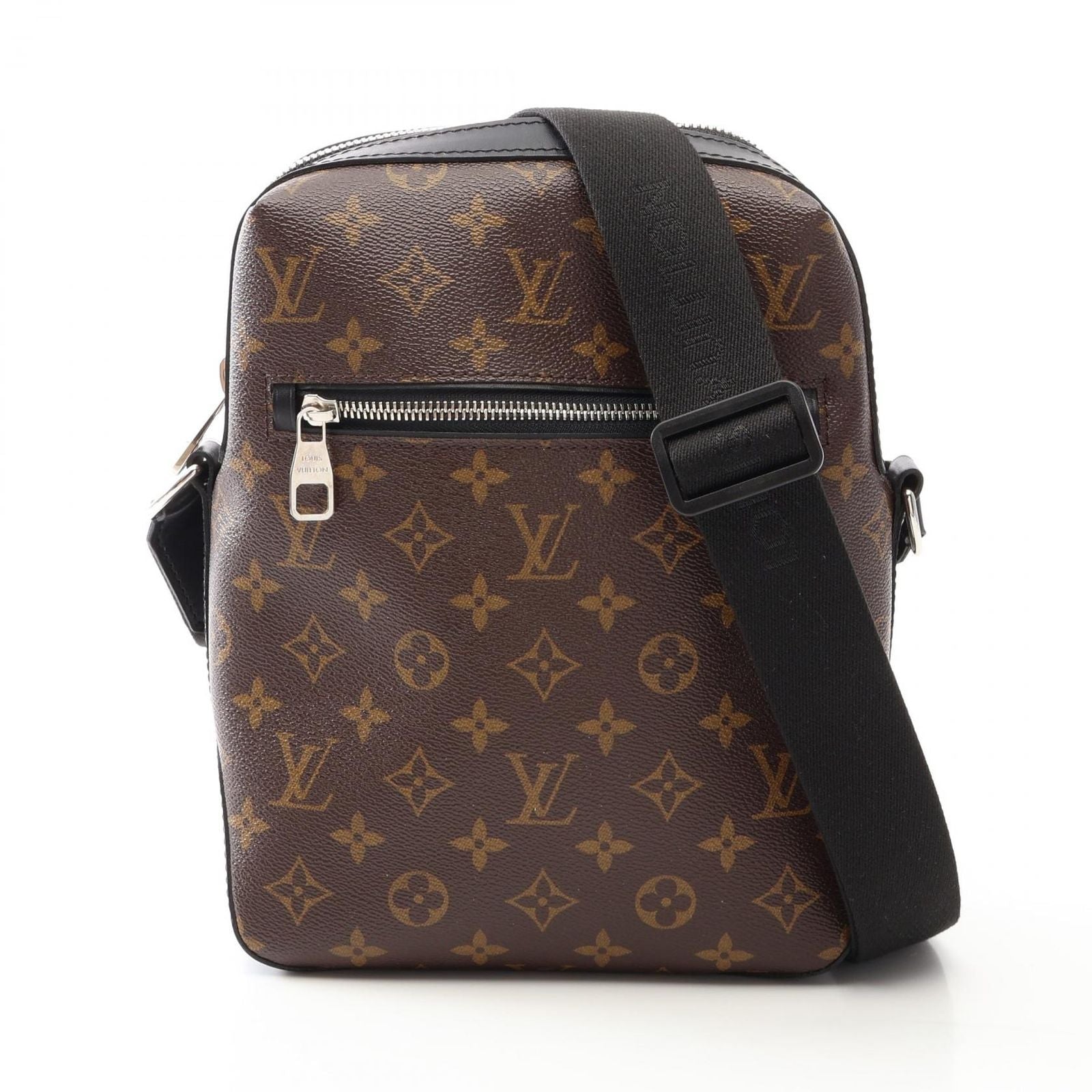 Louis Vuitton Shoulder Bag Torres PM Monogram Macassar Canvas Leather