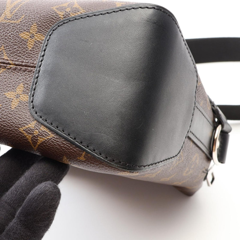 Louis Vuitton Shoulder Bag Torres PM Monogram Macassar Canvas Leather — view 7