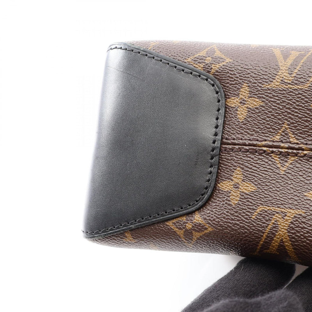 Louis Vuitton Shoulder Bag Torres PM Monogram Macassar Canvas Leather — view 8