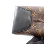 Louis Vuitton Shoulder Bag Torres PM Monogram Macassar Canvas Leather — view 8