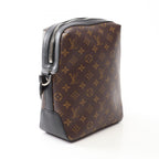 Louis Vuitton Shoulder Bag Torres PM Monogram Macassar Canvas Leather — view 2